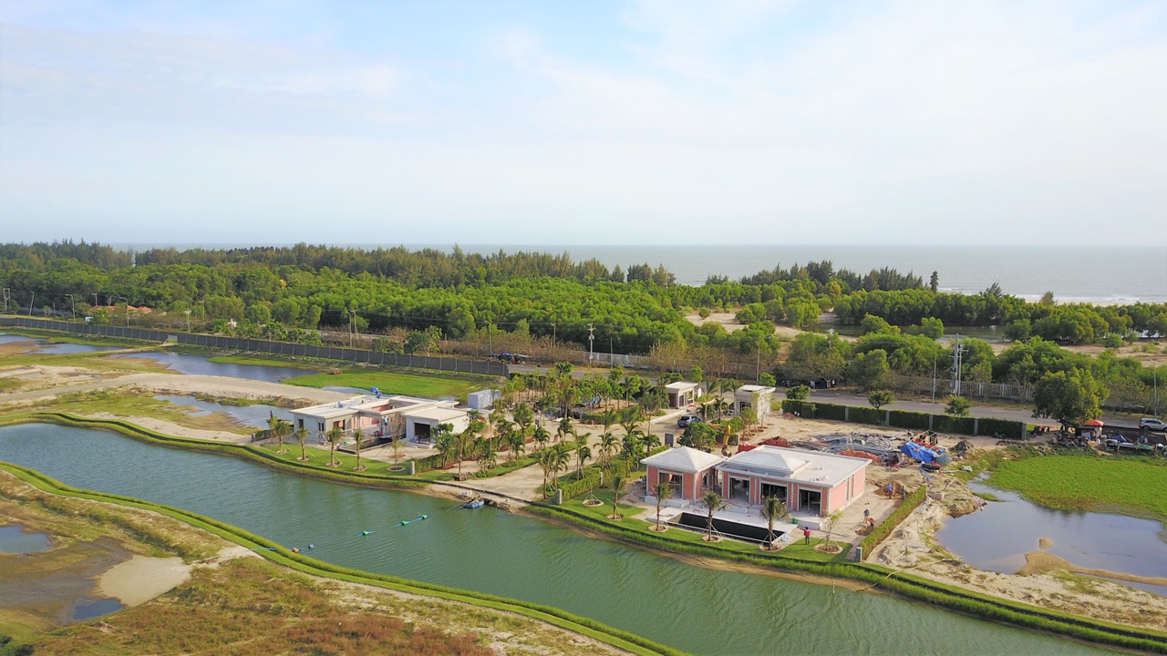Hình ảnh dự án Coastar Estate Hồ Tràm Villas đầu 2017